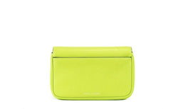 Bolso bandolera de piel lisa con brillo verde de Marc Jacobs The J Marc