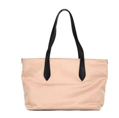 Bolso de hombro Burberry pequeño de nailon ecológico con logo en rosa beige