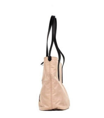 Bolso de hombro Burberry pequeño de nailon ecológico con logo en rosa beige