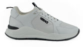Zapatillas Versace Sleek de piel de becerro blanca