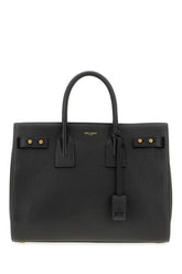 Bolso Sac De Jour de piel de becerro negro de Saint Laurent