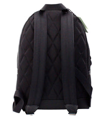 Mochila de hombro de nailon negra con sello de la marca Burberry Abbeydale