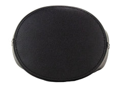 Bolso de mano tipo cubo Burberry Lorne pequeño de piel con cuadros Haymarket en negro