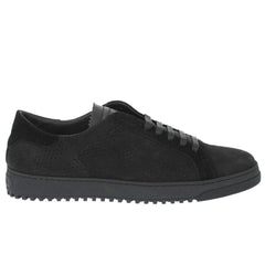 Zapatillas Off-White de piel de becerro negra para mujer
