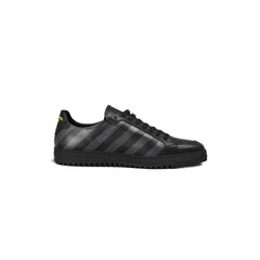 Zapatillas Off-White de piel de becerro negra para mujer