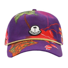 Sombreros y gorras de algodón morado Moncler x Palm Angels