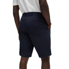 Bermudas de algodón azul Hugo Boss