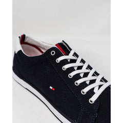Zapatillas de algodón azul Tommy Hilfiger