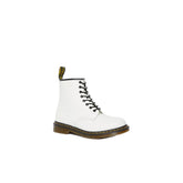 Bota de cuero blanca Dr. Martens