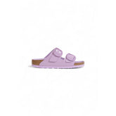 Sandalia morada de cuero vegano Birkenstock