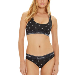 Ropa interior de algodón en blanco y negro de Calvin Klein