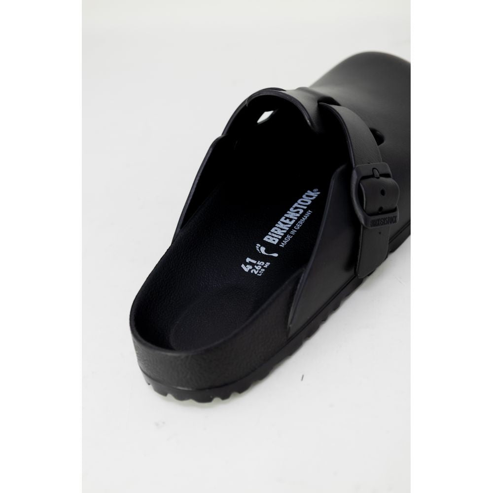 Pantuflas de plástico negras Birkenstock