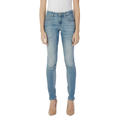 Guess Blue Cotton Skinny Jean