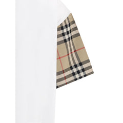 Camiseta Burberry Check Archive Sleeve