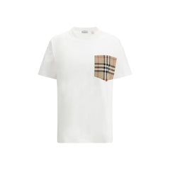 Camiseta con bolsillo y cuadros Burberry Archive