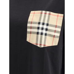 Camiseta con bolsillo y cuadros Burberry Archive
