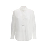Brunello Cucinelli Camisa semitransparente