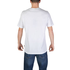 Camiseta blanca de algodón de Hugo Boss
