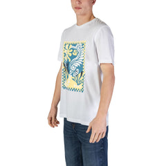 Camiseta blanca de algodón de Hugo Boss