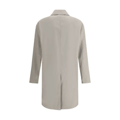 Abrigo de botonadura sencilla de Burberry