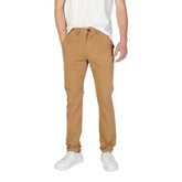 Vaqueros y pantalón de algodón beige Superdry