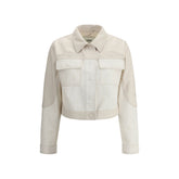 Gabardina vaquera con estampado FF de Fendi