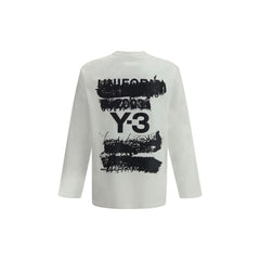 Jersey de manga larga Y-3 con estampado maxi
