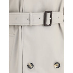 Chaqueta gabardina con botones de Burberry