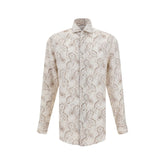 Camisa con diseño paisley de Brunello Cucinelli