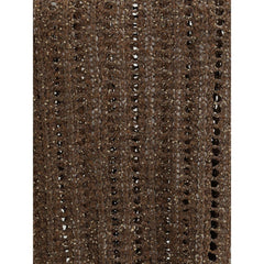 Suéter Brunello Cucinelli de punto perforado