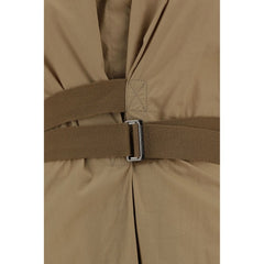 Brunello Cucinelli Vestido largo de algodón