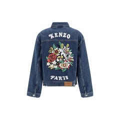 Chaqueta vaquera con estampado maxi de Kenzo