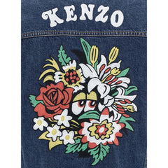 Chaqueta vaquera con estampado maxi de Kenzo