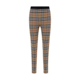 Leggings con cuadros de archivo de Burberry