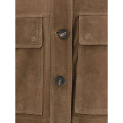 Brunello Cucinelli Chaqueta De Ante