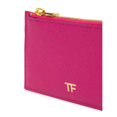 Cartera de piel fucsia de Tom Ford