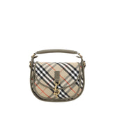 Bolso bandolera pequeño con clip de Burberry