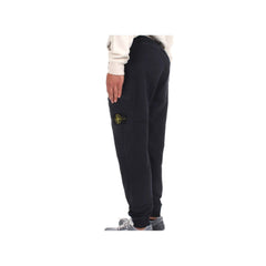Pantalones de algodón azul Stone Island para hombre