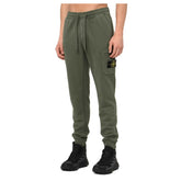 Pantalones deportivos de algodón beige Stone Island para hombre