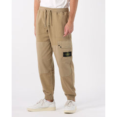 Pantalón cargo de algodón beige para hombre de Stone Island