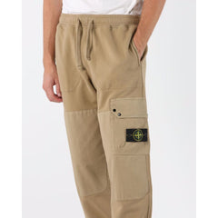 Pantalón cargo de algodón beige para hombre de Stone Island