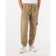 Pantalón cargo de algodón beige para hombre de Stone Island