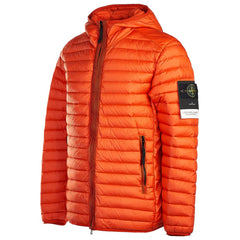 Chaqueta de nailon naranja de Stone Island