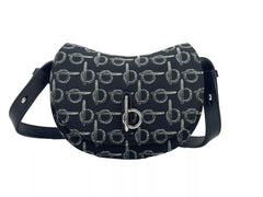 Bolso bandolera Burberry Mini Rocking Horse negro