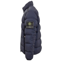 Chaqueta de nailon azul de Stone Island