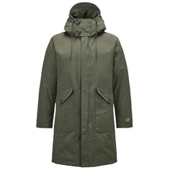 Chaqueta de poliéster verde de CP Company