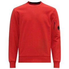 Suéter de algodón rojo de CP Company