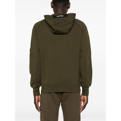 Suéter de algodón verde de CP Company