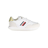 Zapatillas Tommy Hilfiger de piel blanca para mujer