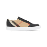 Zapatillas Burberry New Salmond de piel negra